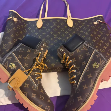 Wholesale Fashionable Tote bag & boots set free shipping LOV #Z0004
