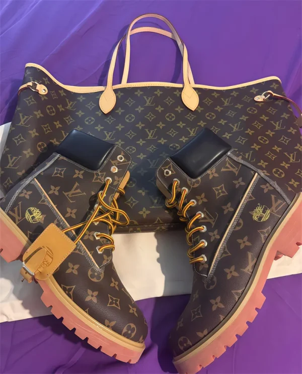 Wholesale Fashionable Tote bag & boots set free shipping LOV #Z0004