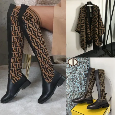 Wholesale Fashionable scarf & boots set free shipping FEI #Z0010