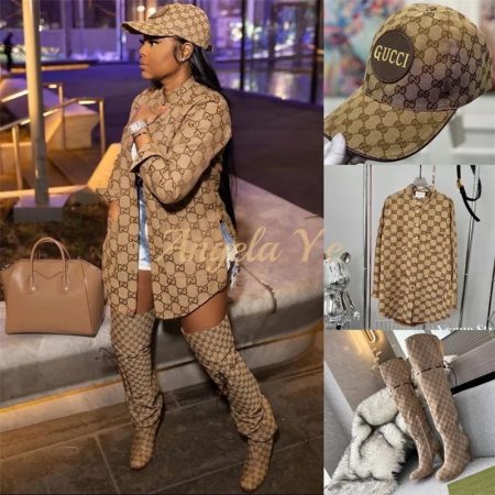 Wholesale Fashionable hat & shirt & boots set free shipping GUI #Z0013