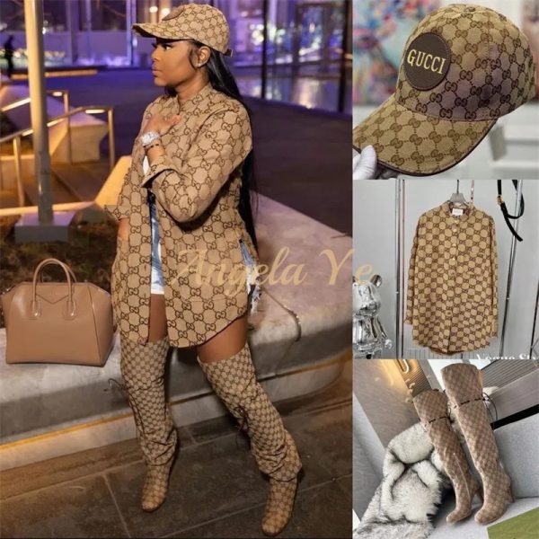Wholesale Fashionable hat & shirt & boots set free shipping GUI #Z0013