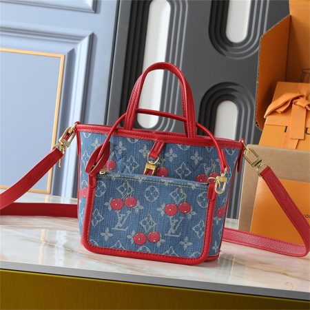 High quality denim shoulder bag size:26.5*16.5*11cm LOV WY #Z0028