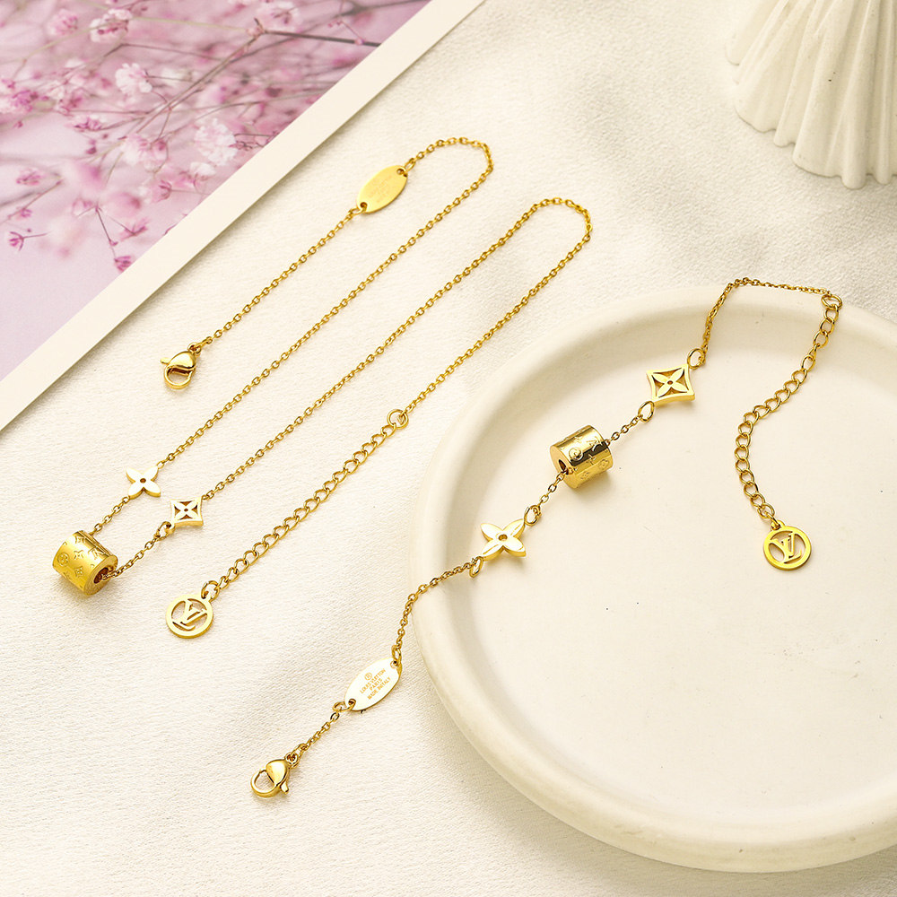 Wholesale Fashion Necklace and Bracelet Set LOV ZY #Z0030 - Image 1