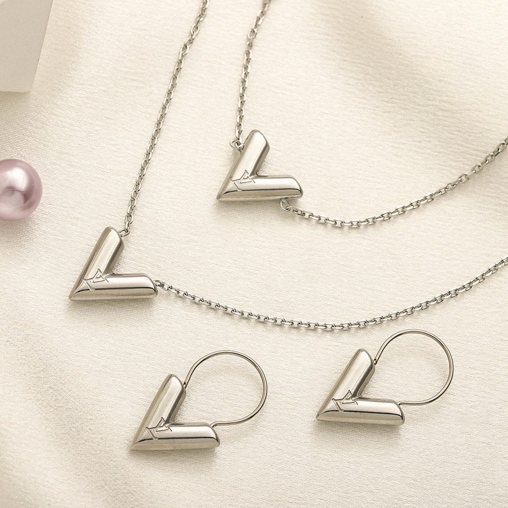 Wholesale Fashion Necklace and Bracelet and Earring Set LOV ZY #Z0039 - Image 2