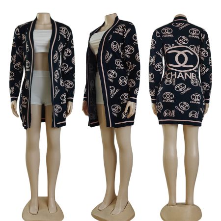 Wholesale fashion sweater coat size S-2XL CHL #Z0130 - Image 4