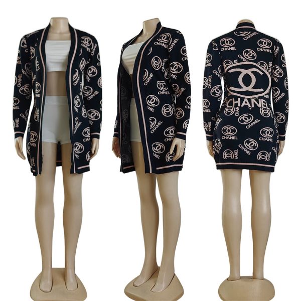 Wholesale fashion sweater coat size S-2XL CHL #Z0130 - Image 4