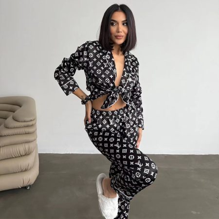 Wholesale  Pajamas suit for women size:S-2XL #Z0136 - Image 6
