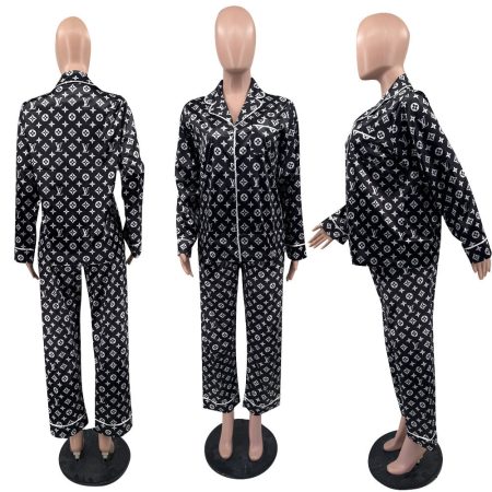 Wholesale  Pajamas suit for women size:S-2XL #Z0136 - Image 8