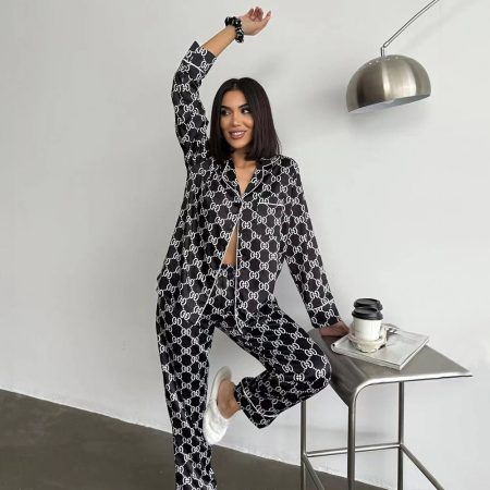 Wholesale  Pajamas suit for women size:S-2XL #Z0136 - Image 2