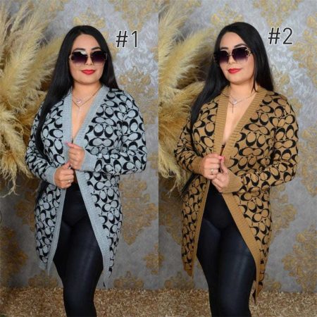 Wholesale fashion sweater coat size S-2XL COH YS #Z0152