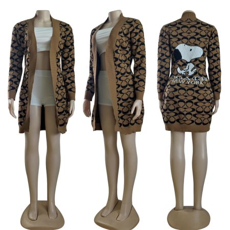 Wholesale fashion sweater coat size S-2XL COH YS #Z0152 - Image 5
