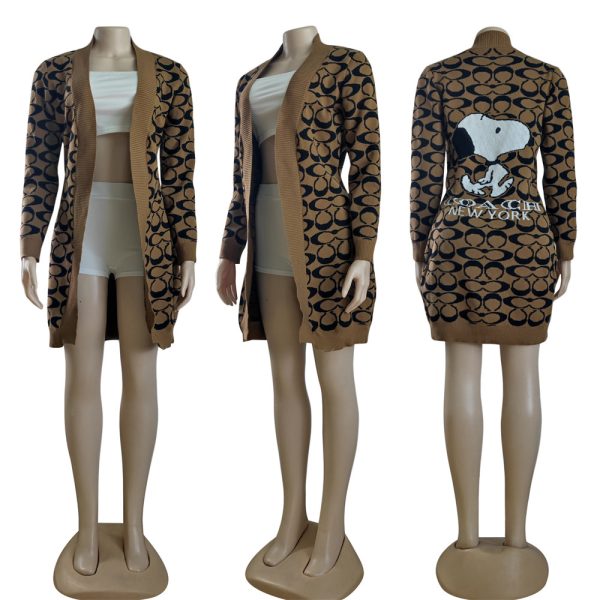 Wholesale fashion sweater coat size S-2XL COH YS #Z0152 - Image 5