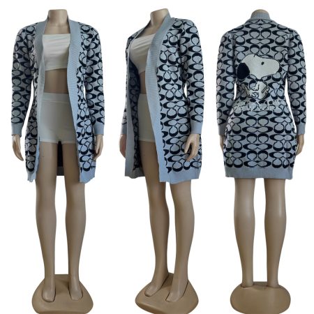 Wholesale fashion sweater coat size S-2XL COH YS #Z0152 - Image 4