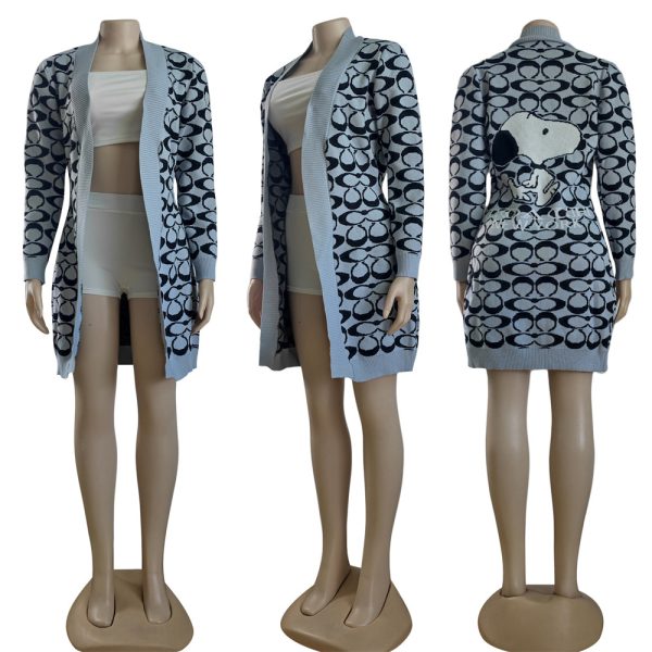 Wholesale fashion sweater coat size S-2XL COH YS #Z0152 - Image 4