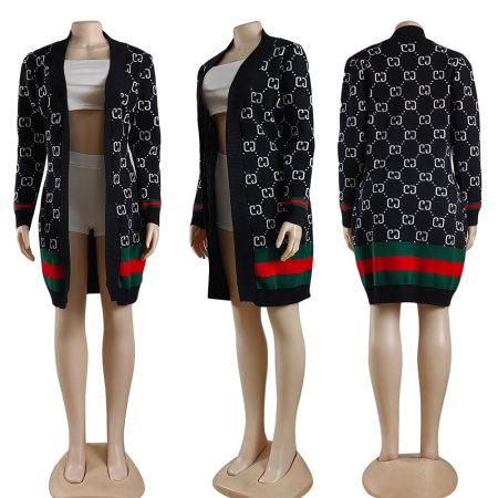 Wholesale fashion sweater coat size S-2XL GUI #Z0153 - Image 5
