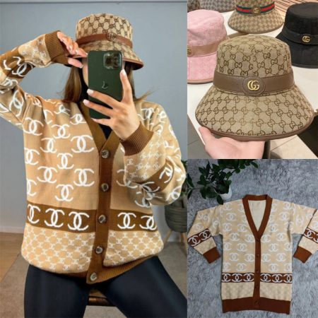 Wholesale Tote cardigan & hat set free shipping CHL GUI #Z0170