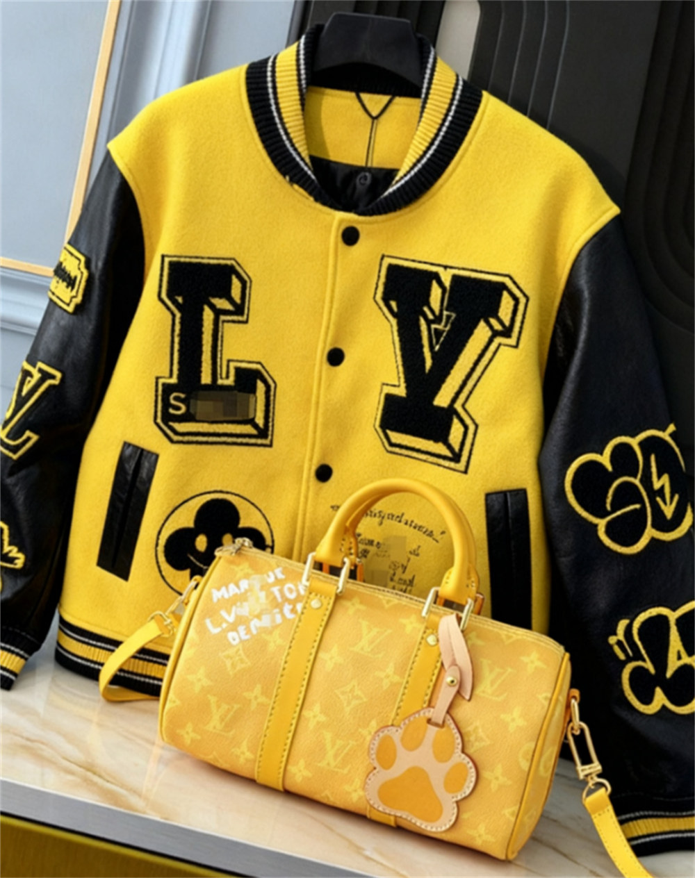 High quality bag & Jacket set free shipping bag size:25*15*11cm  LOV #Z0171 - Image 1