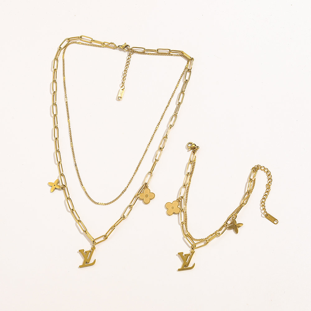 Wholesale Fashion Necklace and Bracelet  Set LOV ZY #Z0182 - Image 1