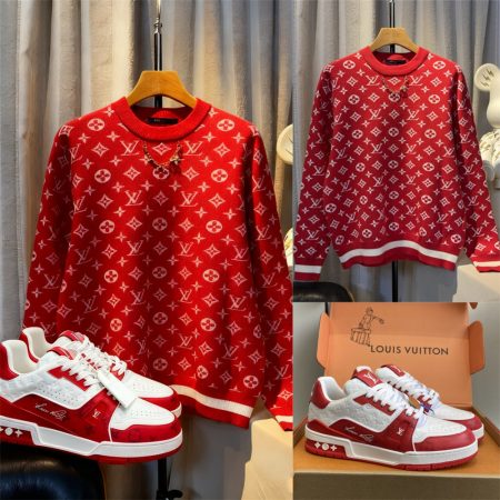 High quality sneaker & sweater set free shipping LOV #Z0234