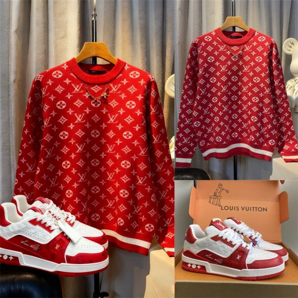 High quality sneaker & sweater set free shipping LOV #Z0234