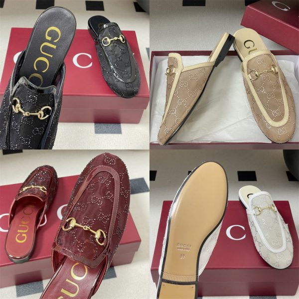 High quality slippers size:5-11 with box GUI #Z0293