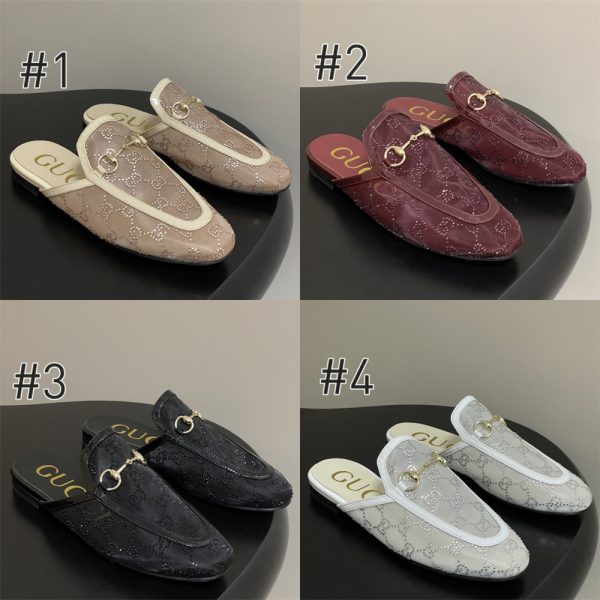 High quality slippers size:5-11 with box GUI #Z0293