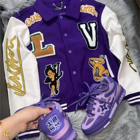 High quality jacket & sneaker set free shipping LOV #Z0340