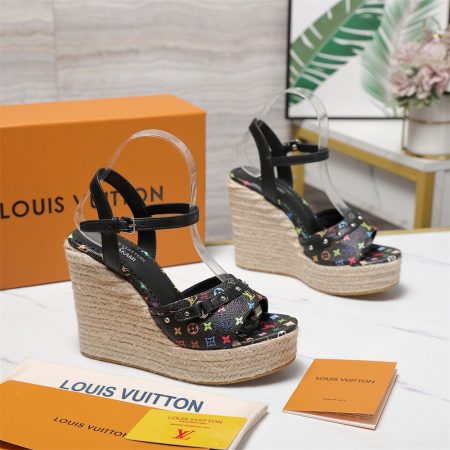 High quality sandals size:5-11 with box free shipping LOV #Z0439