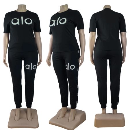 Wholesale sport suit Plus size:XL-4XL ALO YS #Z0551 - Image 3