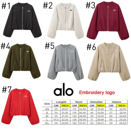 Wholesale jacket for women size:S-2XL ALO HLG #Z0592