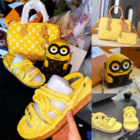 High quality sandals & handbag & key bag free shipping CHL #