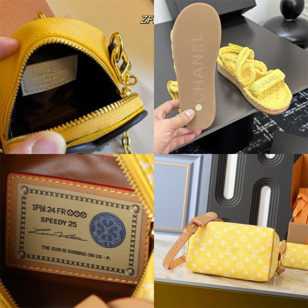 High quality sandals & handbag & key bag free shipping CHL # - Image 9