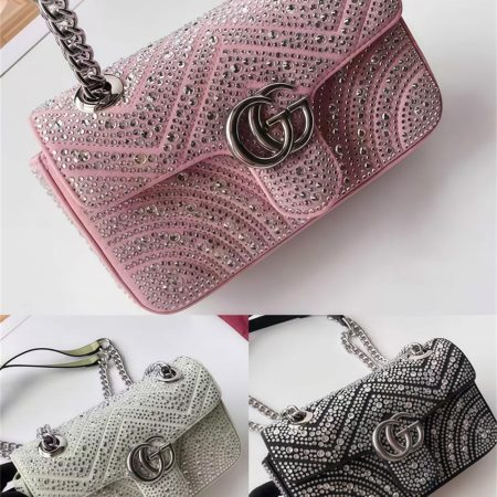 High quality shoulder bag size:22*13*6cm GUI #Z0615