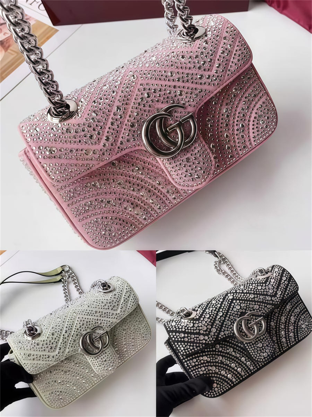 High quality shoulder bag size:22*13*6cm GUI #Z0615 - Image 1
