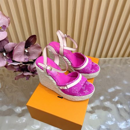 High quality sandals size:5-11 with box free shipping LOV #Z0653
