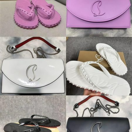 High quality slippers & shoulder bag free shipping CLN #Z0656