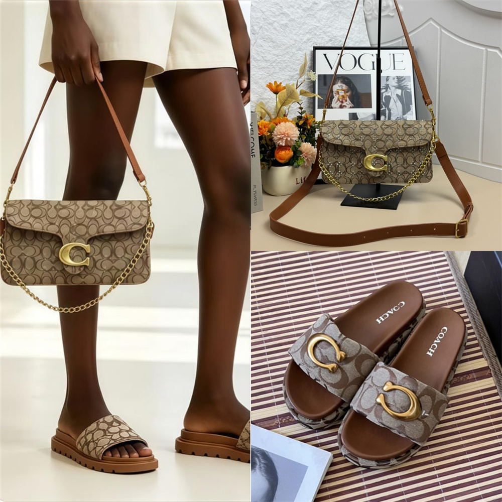 1 set slippers & shoulder bag free shipping COH #Z0672 - Image 1