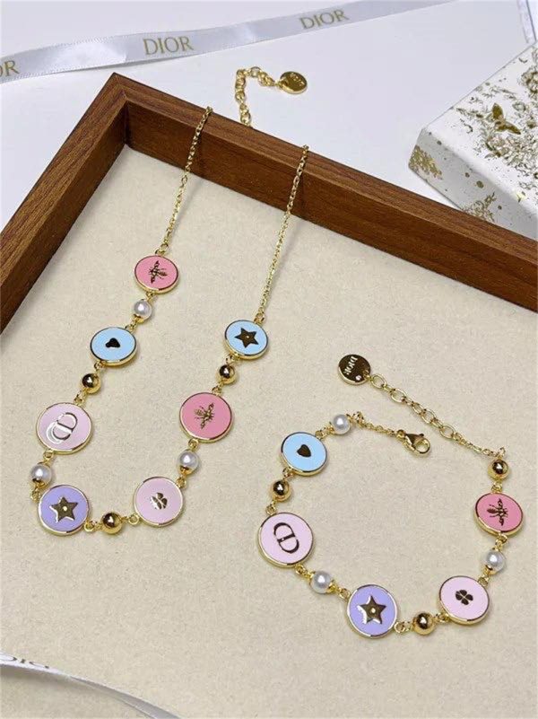 Wholesale Fashion Necklace and Bracelet Set DIR #Z0708