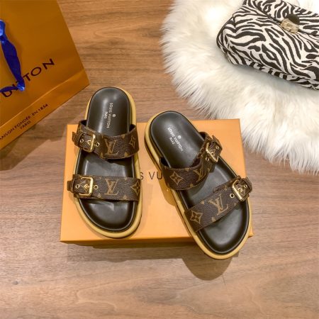 1 set fashion slippers & shoulder bag free shipping LOV #Z0710 - Image 3