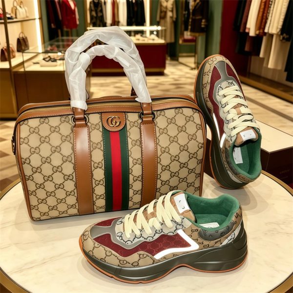 High quality sneaker & handbag set free shipping GUI #Z0727