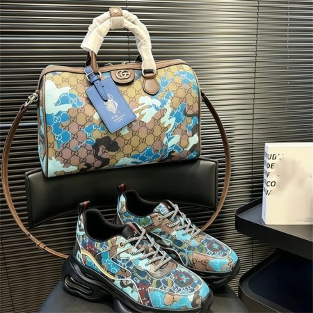 High quality sneaker & handbag set for men free shipping GUI #Z0744