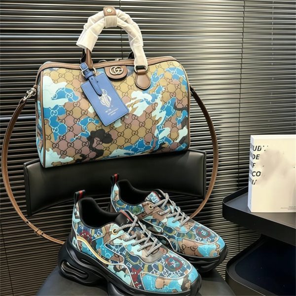 High quality sneaker & handbag set for men free shipping GUI #Z0744
