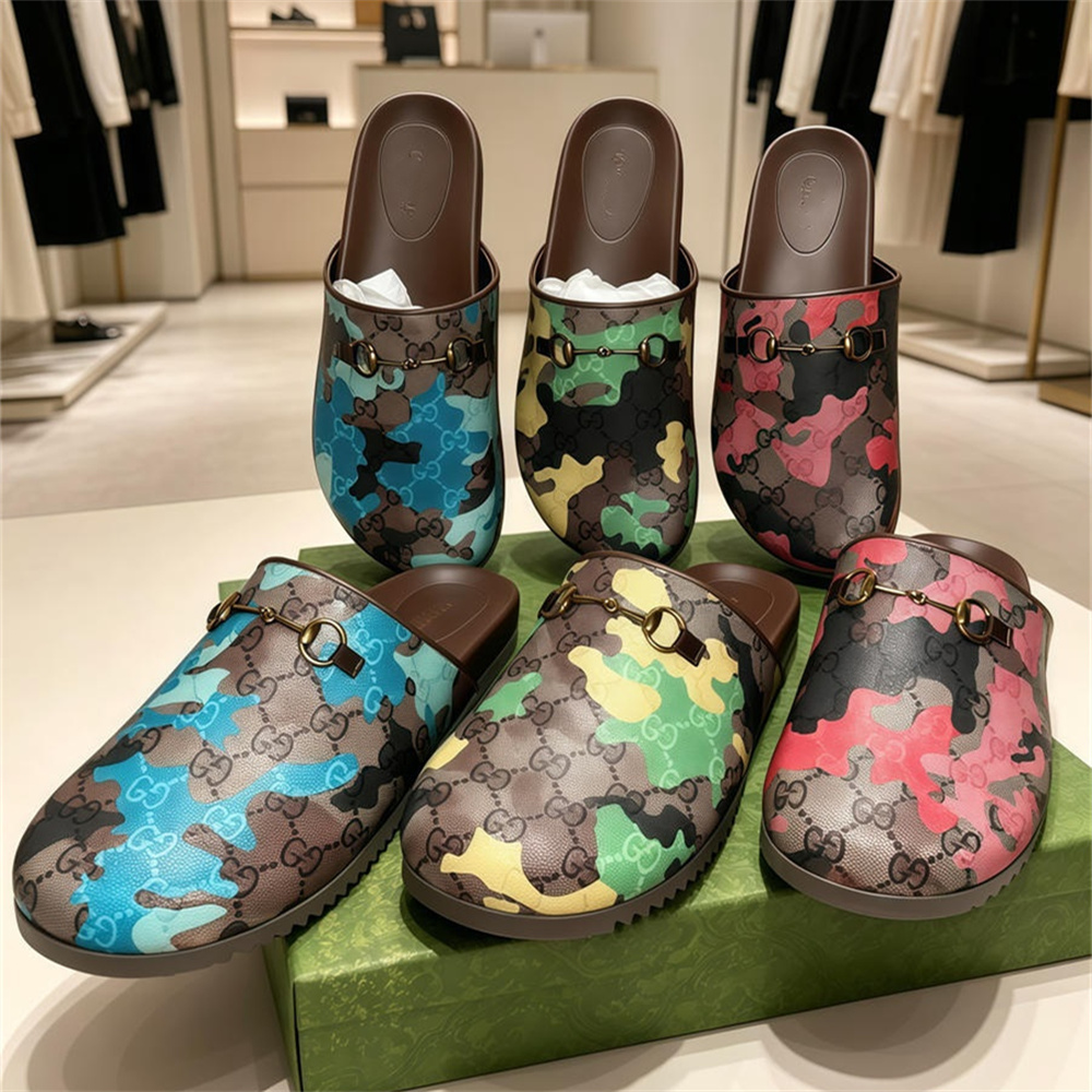 High quality slippers size:5-11 with box GUI  #Z0754 - Image 1