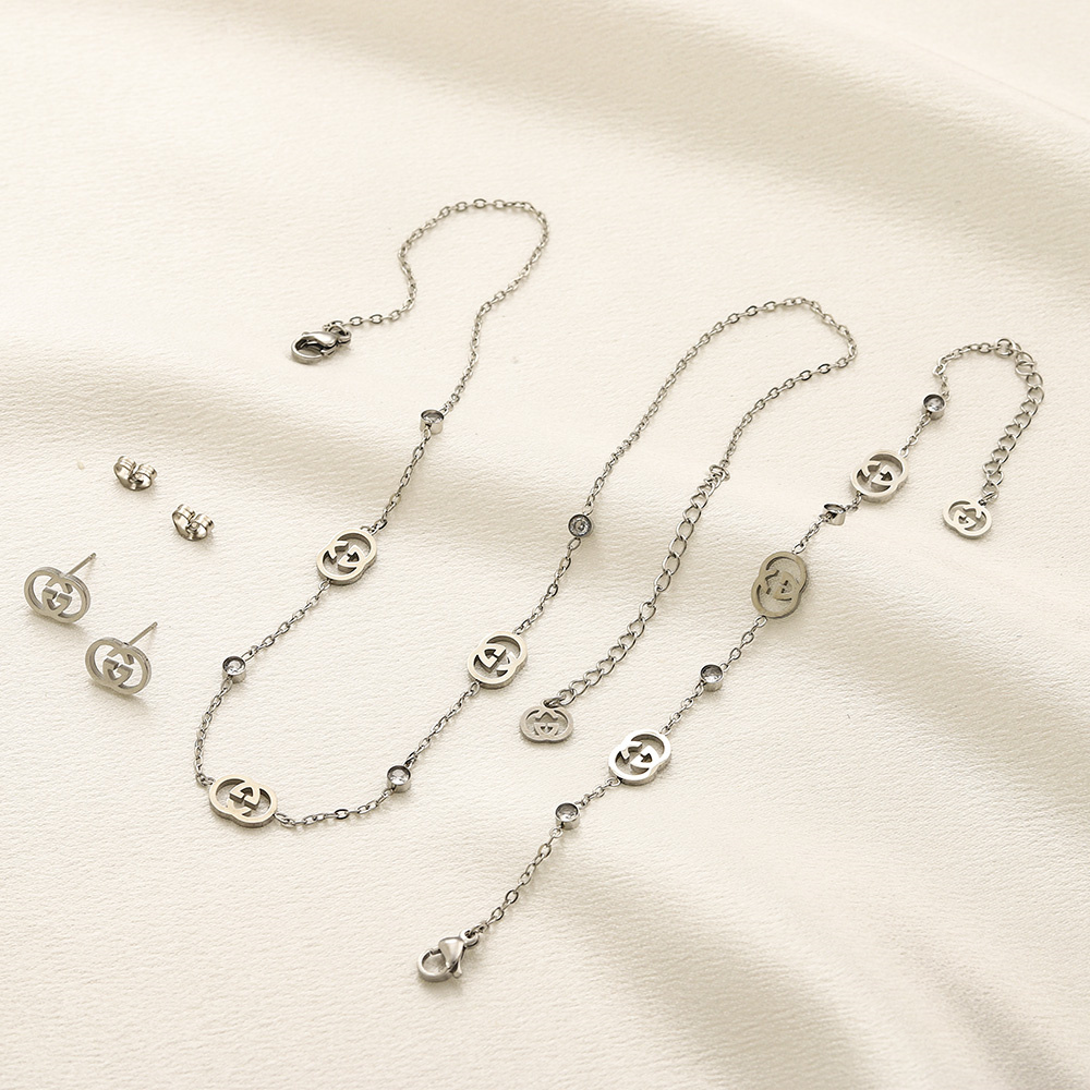 Wholesale Fashion Necklace and Bracelet and Earring Set GUI ZY #Z0762 - Image 2