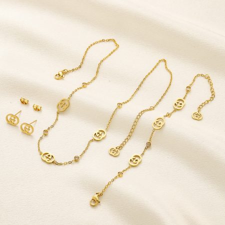 Wholesale Fashion Necklace and Bracelet and Earring Set GUI ZY #Z0762