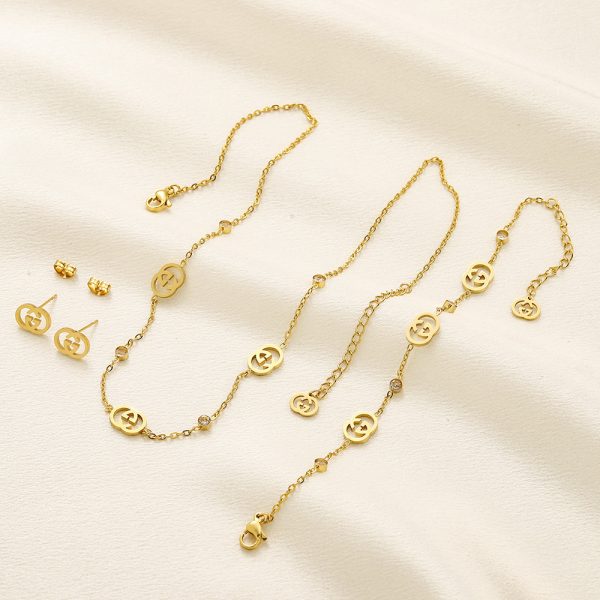 Wholesale Fashion Necklace and Bracelet and Earring Set GUI ZY #Z0762