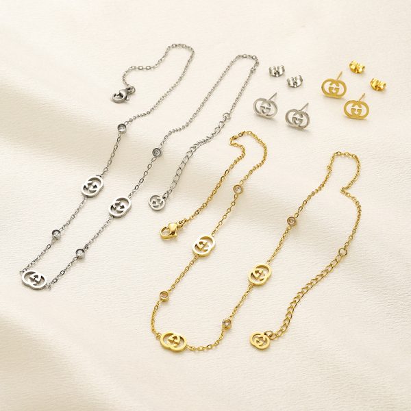 Wholesale Fashion Necklace and Bracelet and Earring Set GUI ZY #Z0762 - Image 3