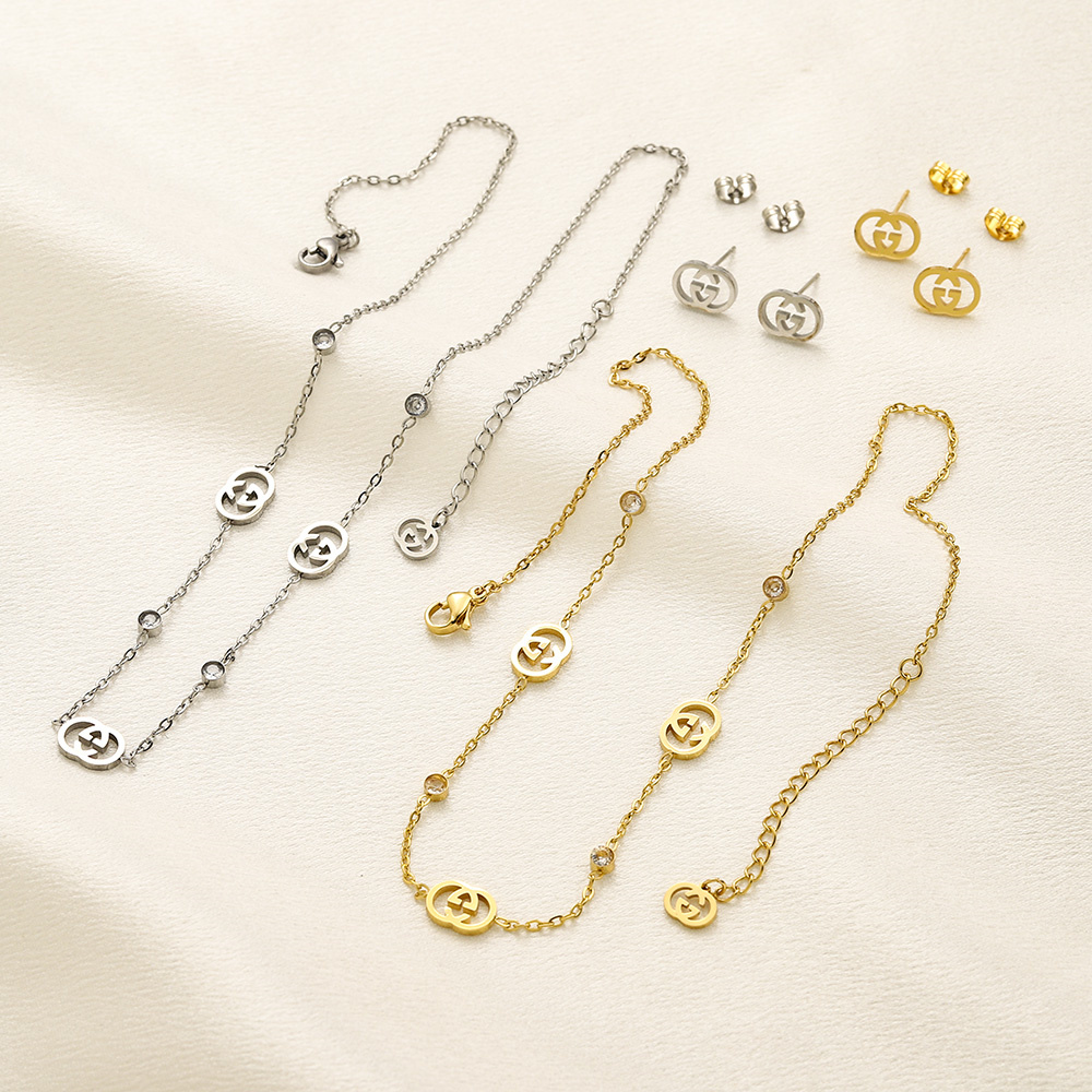 Wholesale Fashion Necklace and Bracelet and Earring Set GUI ZY #Z0762 - Image 3