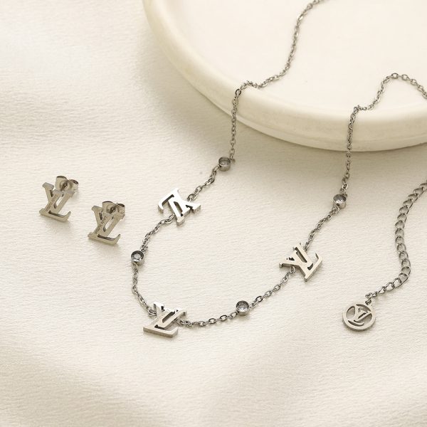 Wholesale Necklace & Earring Set LOV ZY #Z0774