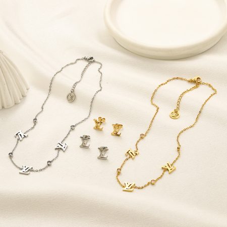 Wholesale Necklace & Earring Set LOV ZY #Z0774